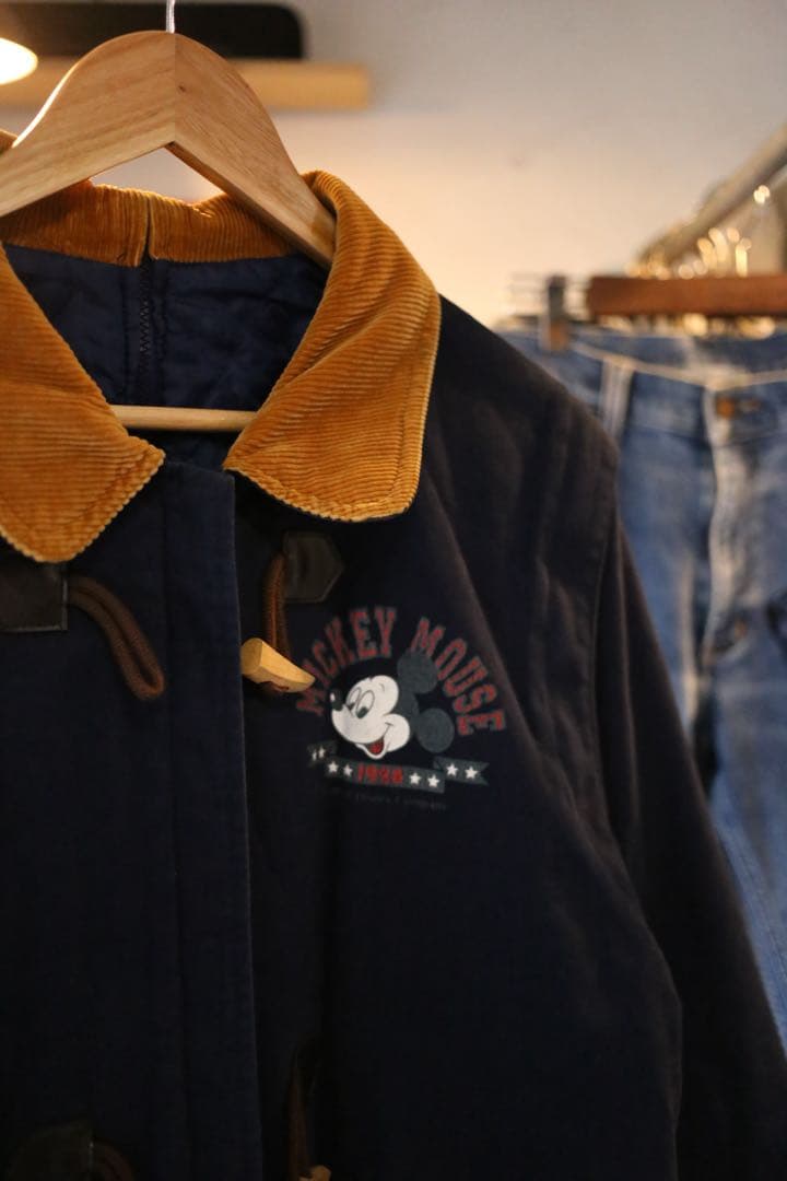 K*y様 【激レア】70年代 ビンテージ ディズニー ミッキーデザイン コート