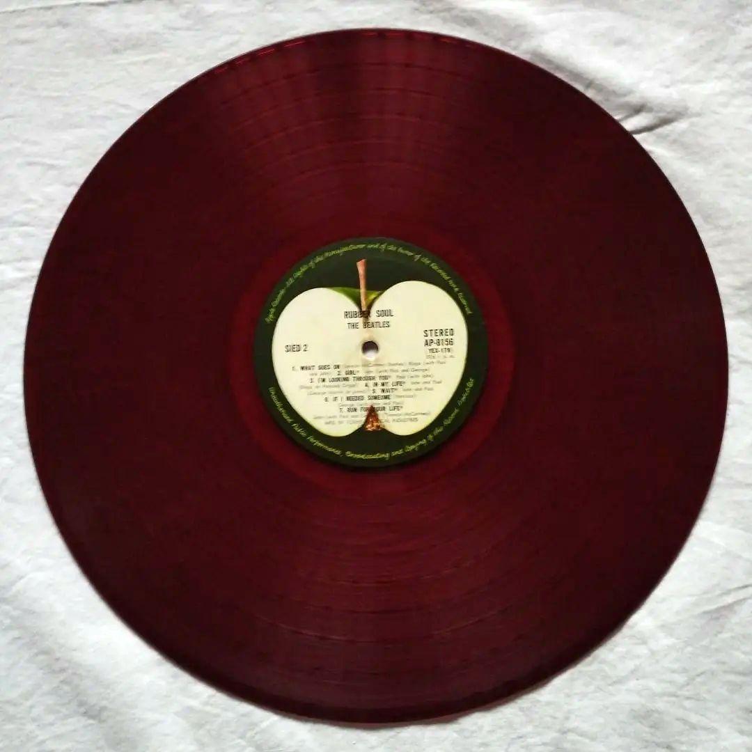 レコード　赤盤　ラバーソウル　ビートルズ　国内盤　LP　送料込み