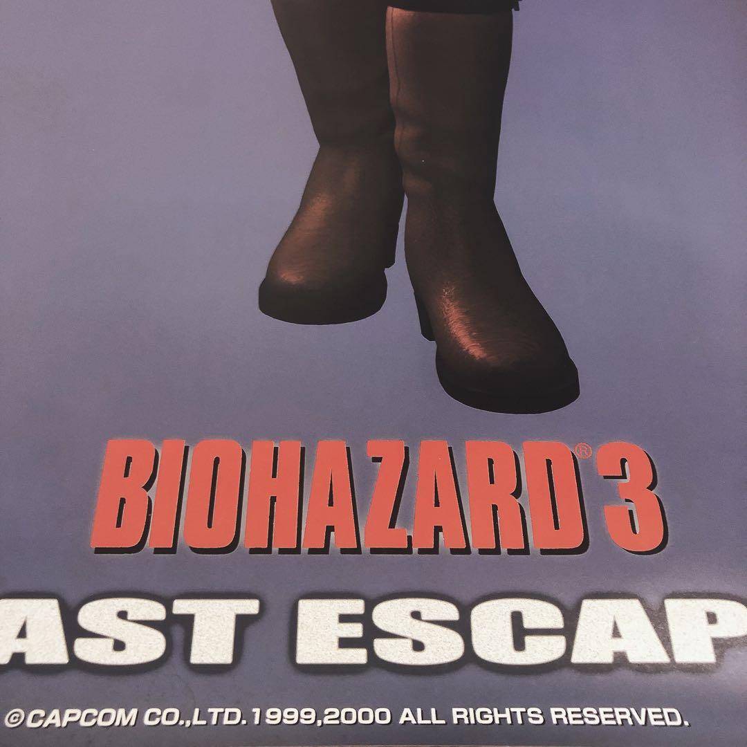 バイオハザード3 LAST ESCAPE ジル・バレンタイン 販促ポスター