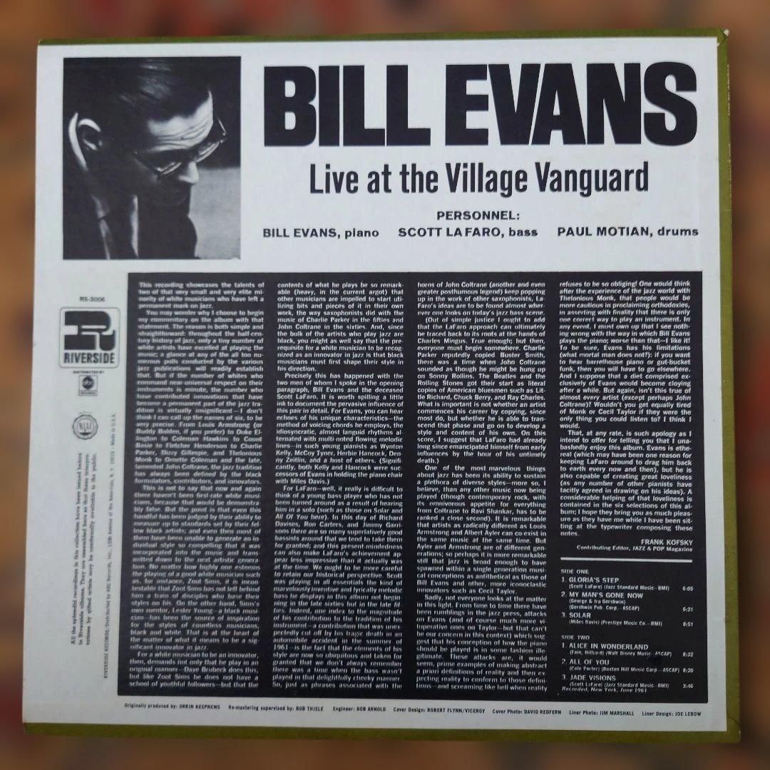 米国Bill Evans Live at theVillage Vanguard