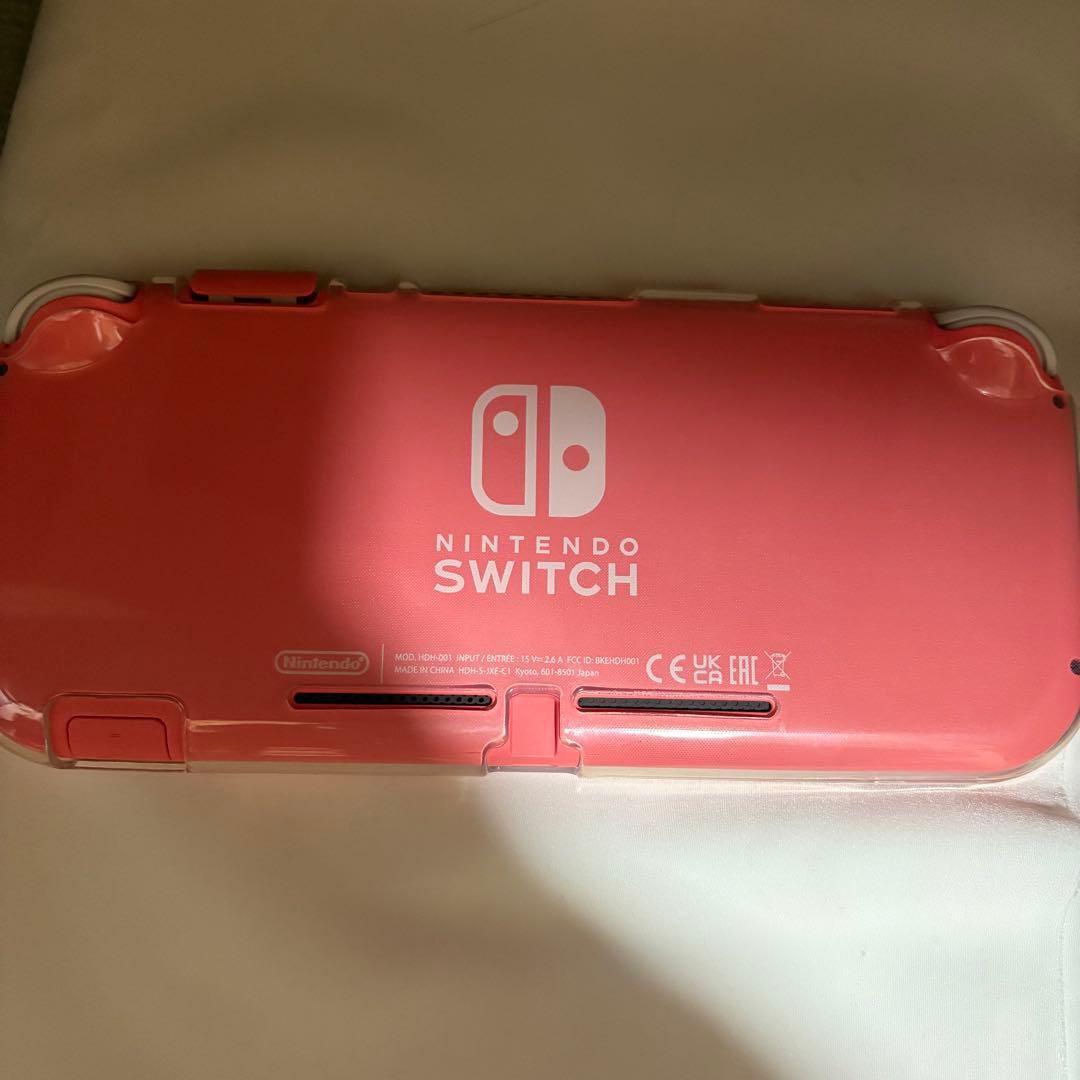 NintendoSwitch Light 中古品 コーラル