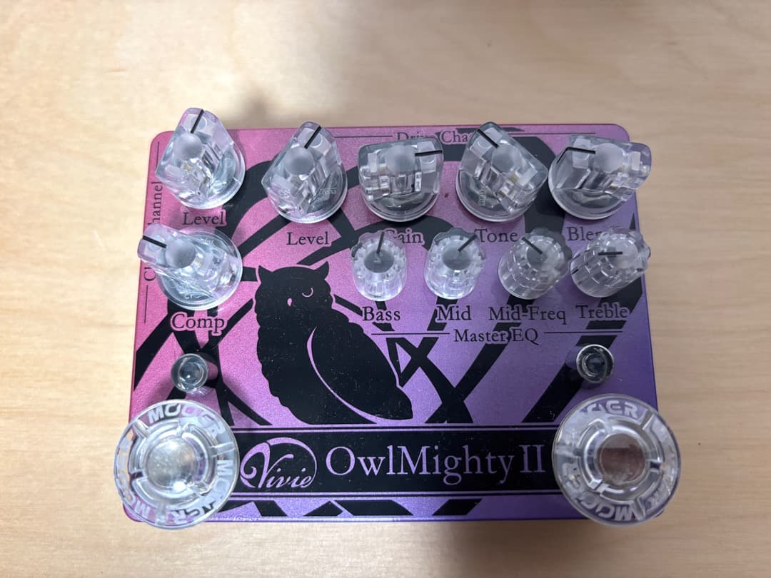 Vivie OwlMighty II ベースエフェクター　プリアンプ