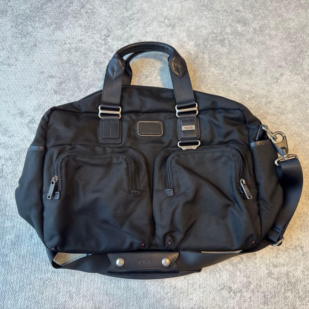 【美品】TUMIエバレットエッセンシャルトート ビジネスバッグ ボストン2way