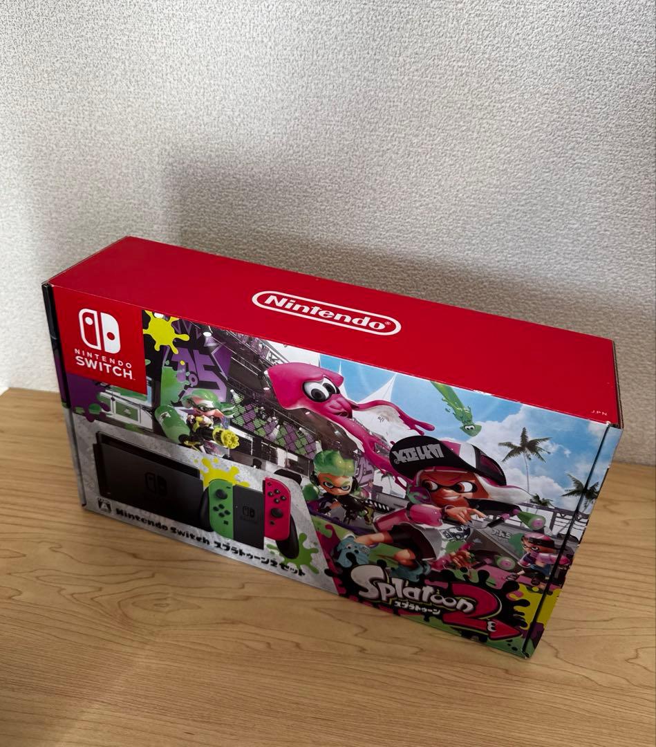 【美品】Nintendo Switch 本体（スプラトゥーン2エディション）
