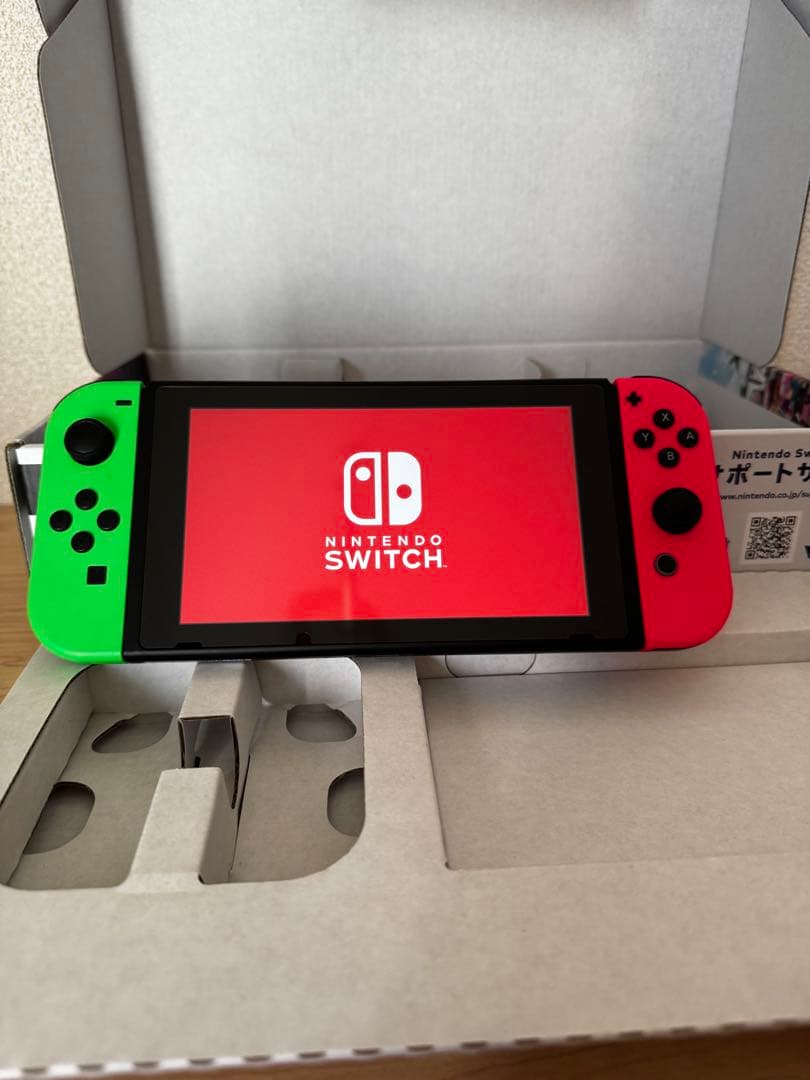 【美品】Nintendo Switch 本体（スプラトゥーン2エディション）