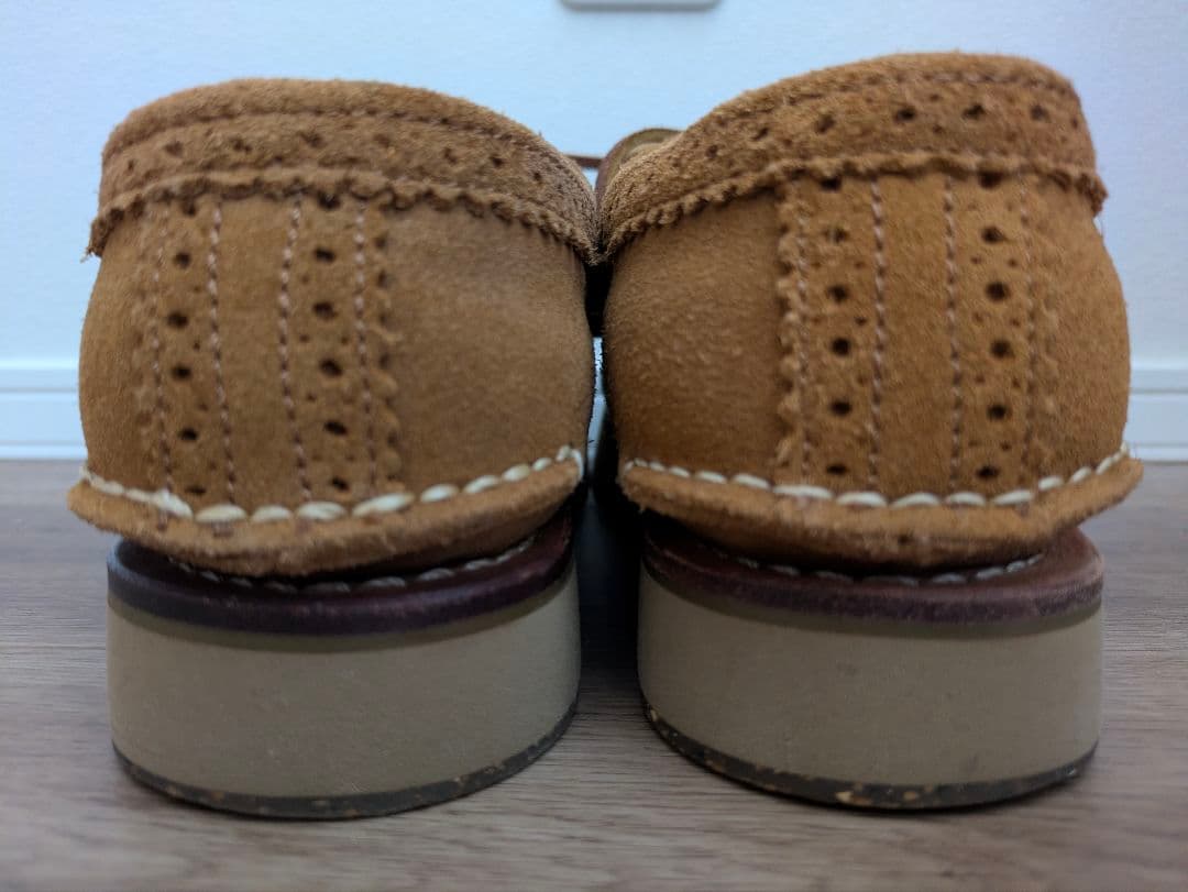 REPRODUCTION OF FOUND スウェードモカシンシューズ EU39
