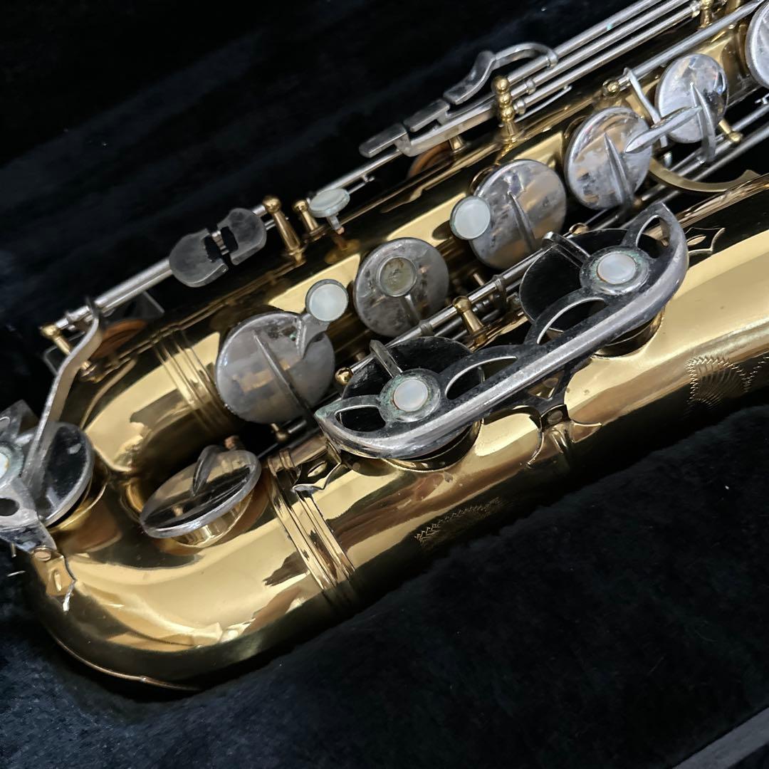 MARION テナーサックス 管楽器 ケース付属 ゴールド
