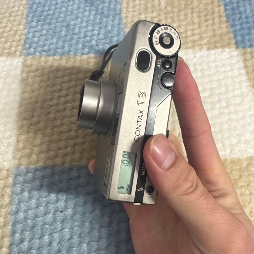 CONTAX T3 動作確認済み フィルム未確認 ジャンク