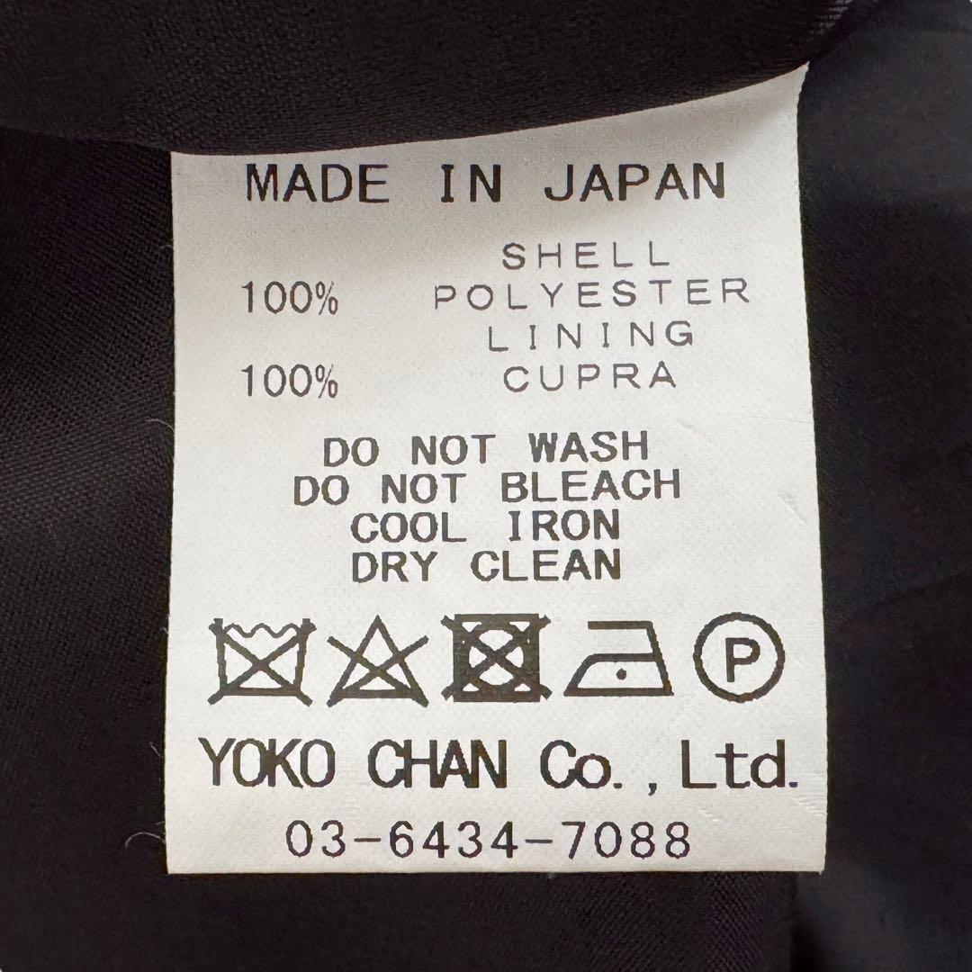 YOKO CHAN ヨーコチャン ワンピース ブラック ノースリーブ ドレス