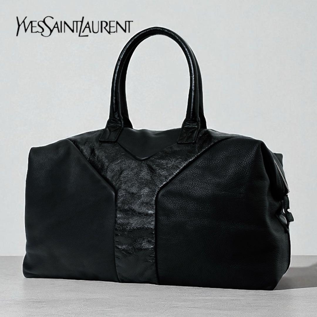 バッグ Yves Saint Laurent / Leather Boston Bag