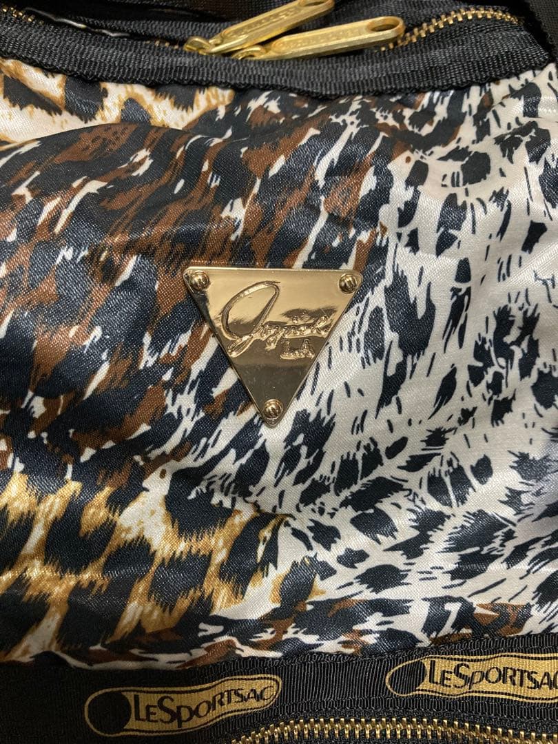 LESPORTSAC レスポートサック JOYRICH 60cm 豹柄ボストン