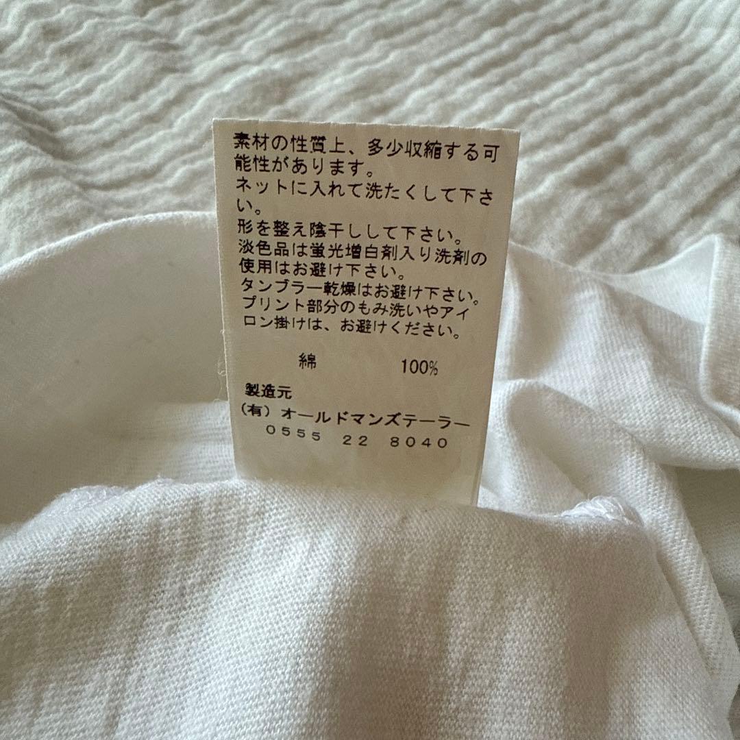 美品【R＆D.M.Co- オールドマンズテーラー】 ドロシーTシャツ赤M
