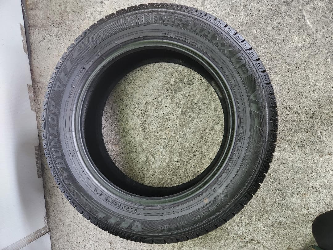 送料込☆2021年製ダンロップ タイヤ205/55R16日本製☆2本