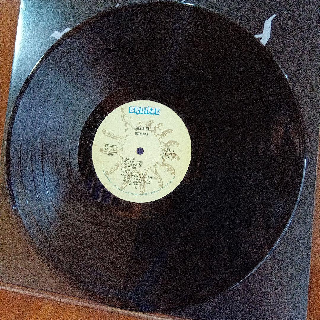 LP　 MOTORHEAD 　アイアン・フィスト VIP6824　T