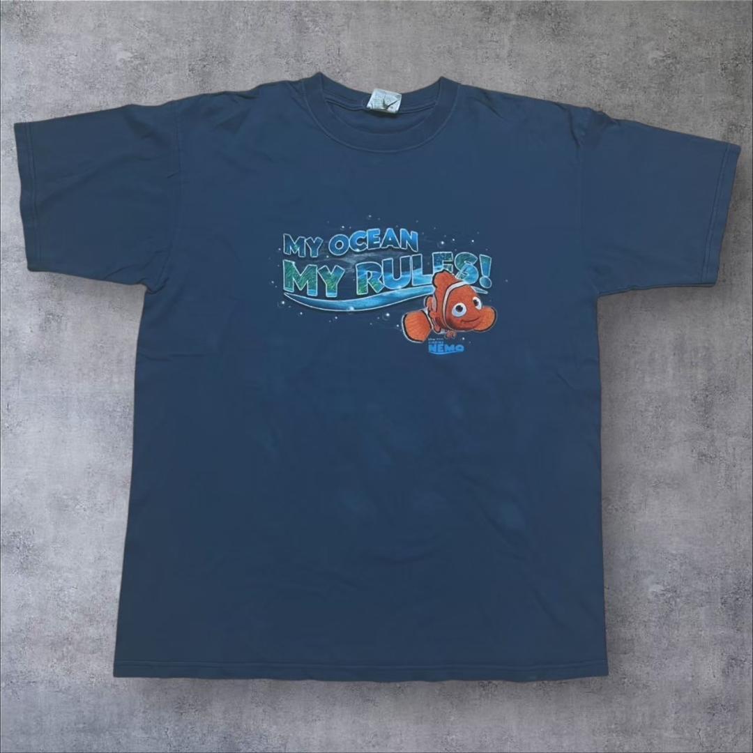 00s ディズニー ニモ ビンテージ Tシャツ Finding Nemo Y2K