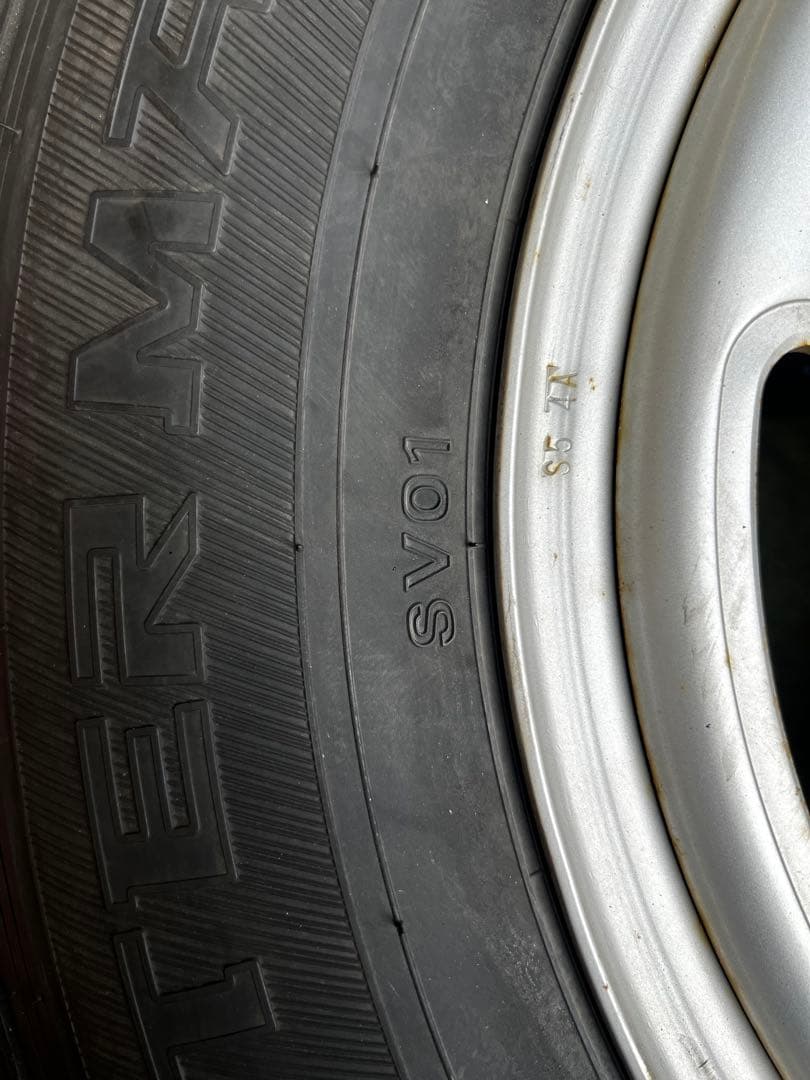 195/80R15LT 107/105L SV01 鉄ホイールセット
