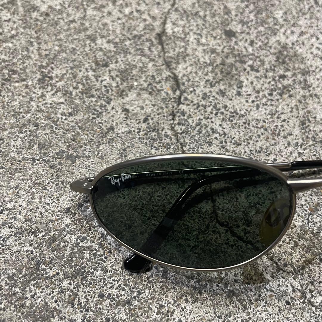 【限定セール】Ray-Ban RB8012 チタニウム サングラス オーバル