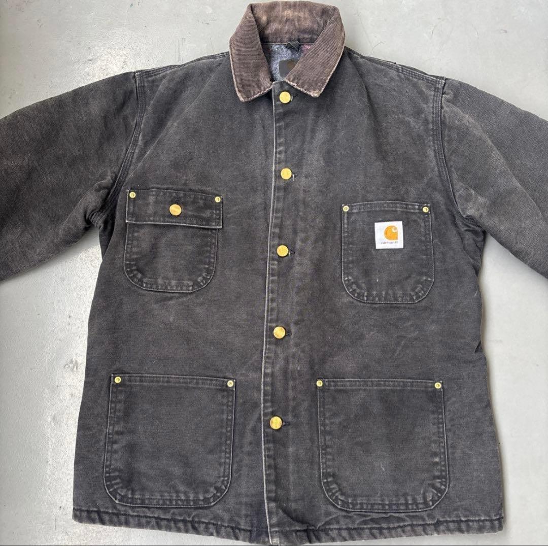Carhartt ミシガンチョアコート　ブラック　90s