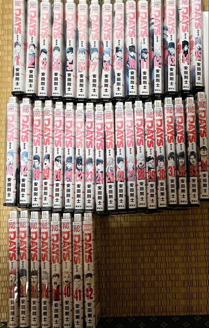 DAYS days デイズ 全巻　全42巻　安田剛士　完結　大人気サッカー漫画