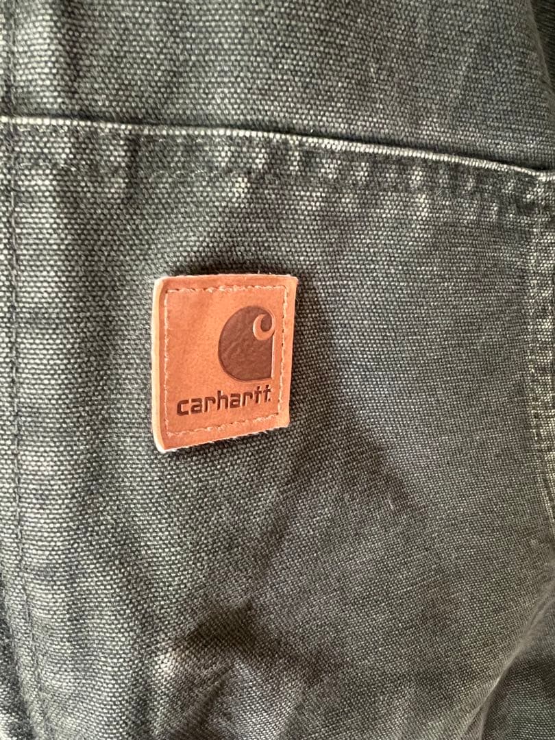 00s Carhartt サンドストーン アクティブベスト モスグリーン メキ製