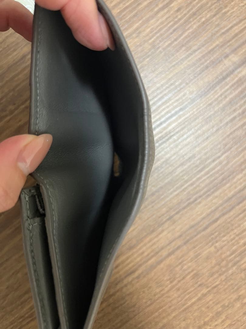 BALENCIAGA 二つ折り財布　グレー