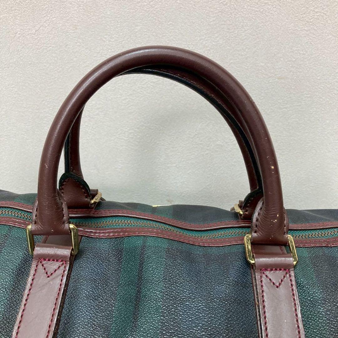 美品　SANTA BARBARA ボストンバッグ チェック柄