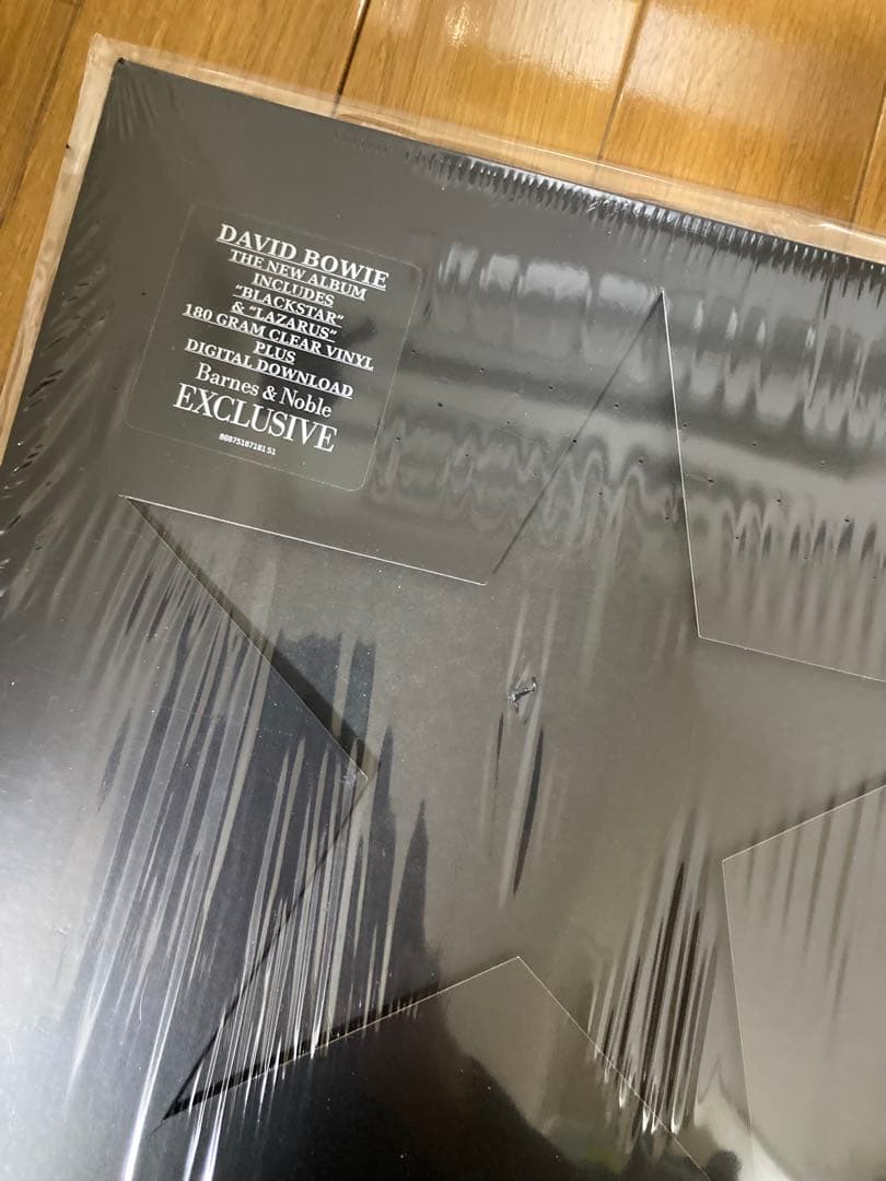 稀少USオリジナルClear☆Blackstar David Bowieレコード