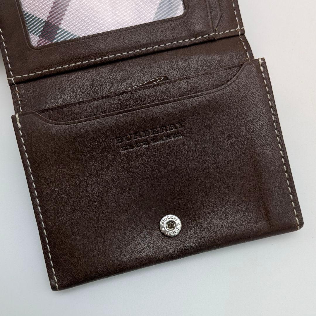 BURBERRY ブルーレーベル 名刺入れ カードケース ケース ピンク