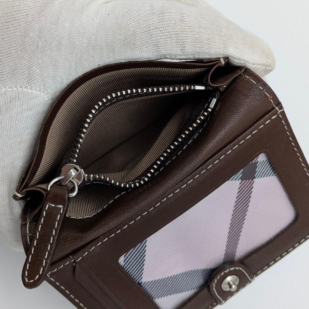 BURBERRY ブルーレーベル 名刺入れ カードケース ケース ピンク