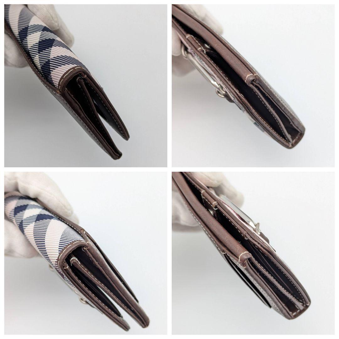 BURBERRY ブルーレーベル 名刺入れ カードケース ケース ピンク