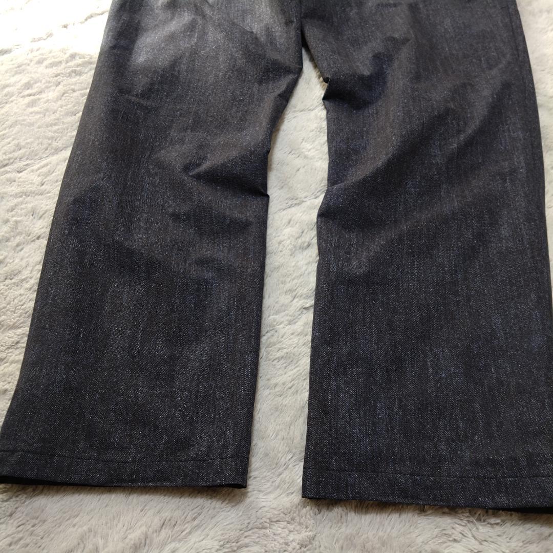 ザノースフェイス オーバーパンツ GORE-TEX デニム調 ベルト付　Ｍサイズ