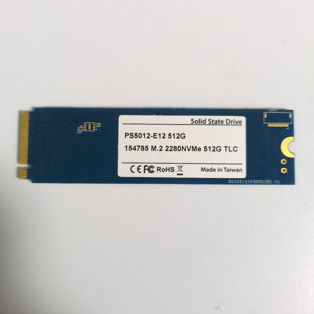 【訳あり？】PHISON M.2SSD512GB Nvme