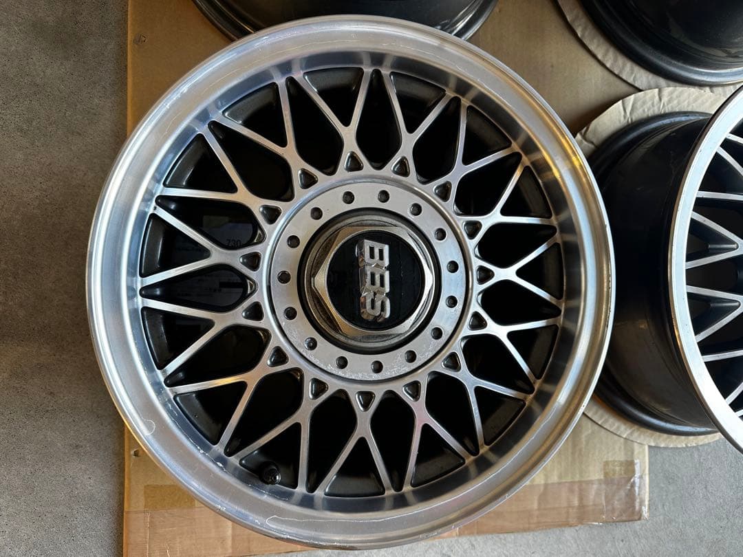 ☆美品☆ BBS RJ 14×6J+38 PCD100 軽四 軽バン