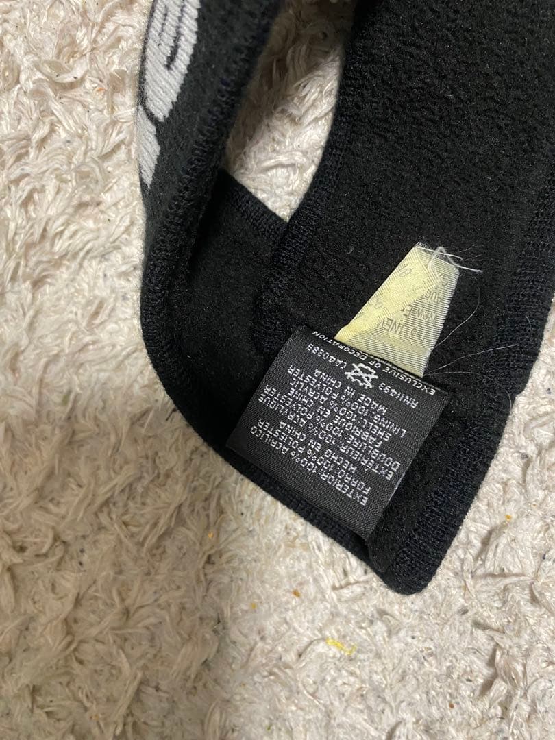 Supreme New Era Big Logo ヘアバンド ブラック　シュプ