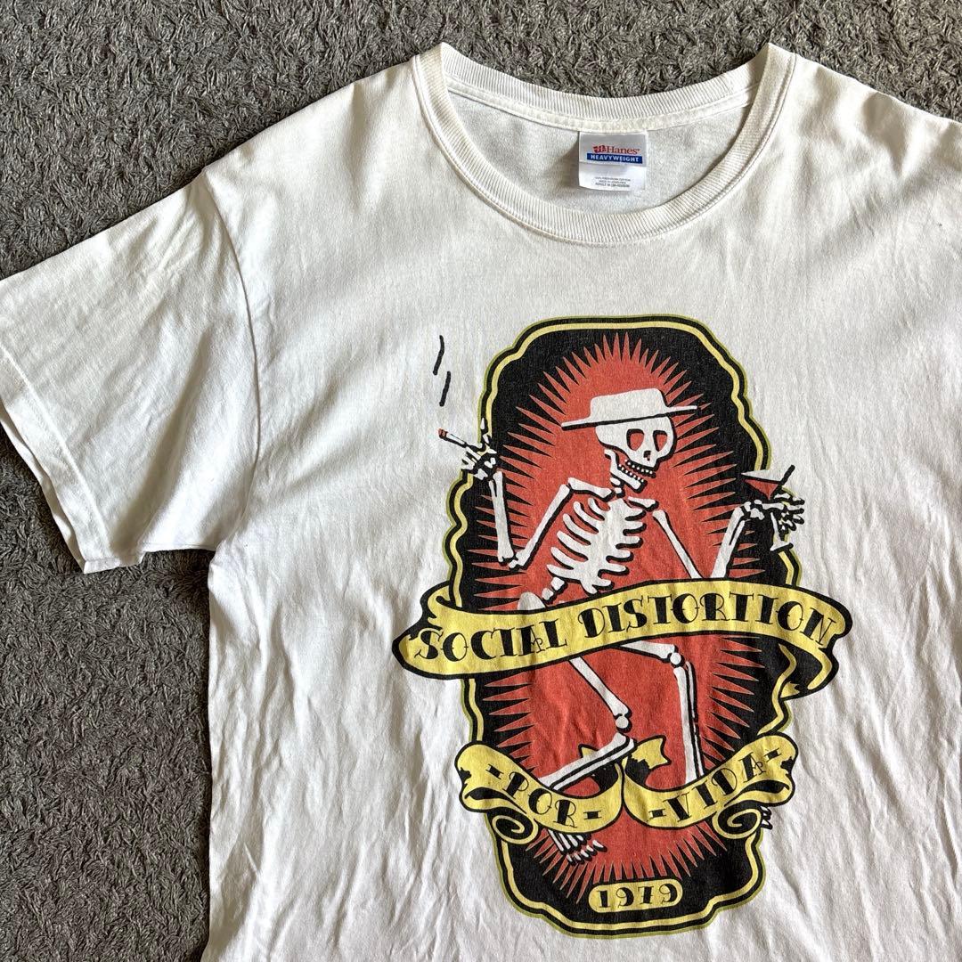 y2k 00s SOCIALDISTORTION Tシャツ　ヴィンテージ