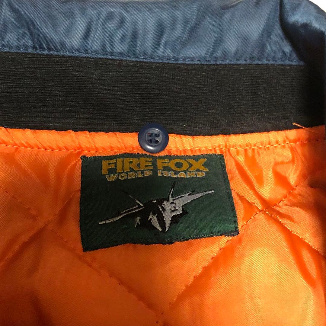 80s FIRE FOX MA-1 フライトジャケット　ボンバージャケット