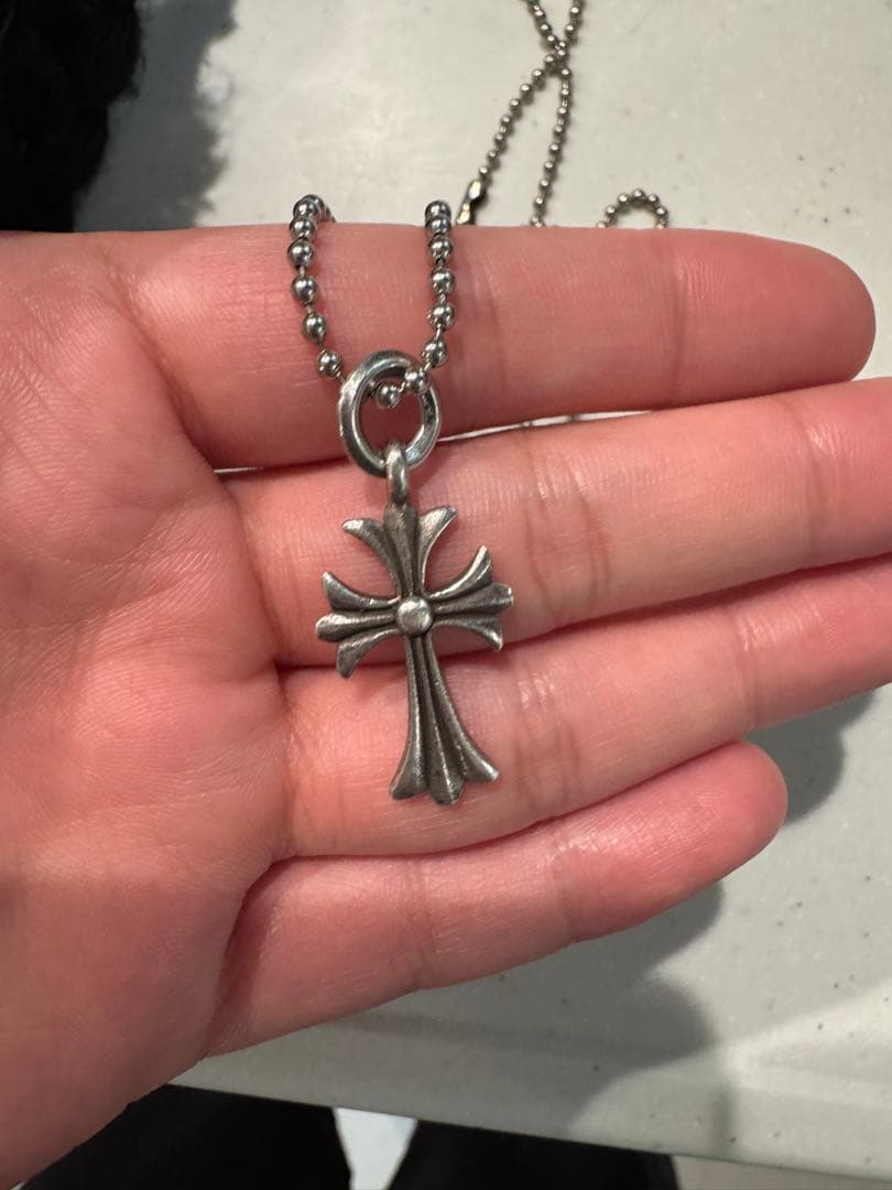 Chrome Hearts クロムハーツ CHクロスネックレス 約50