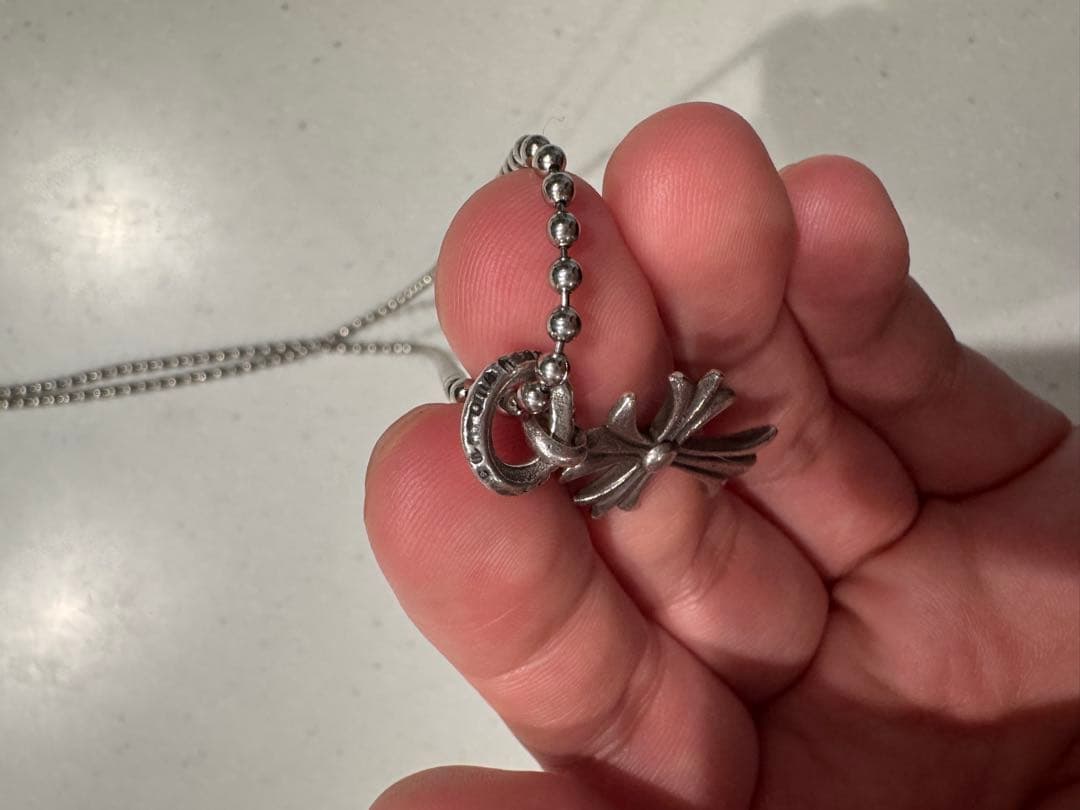 Chrome Hearts クロムハーツ CHクロスネックレス 約50