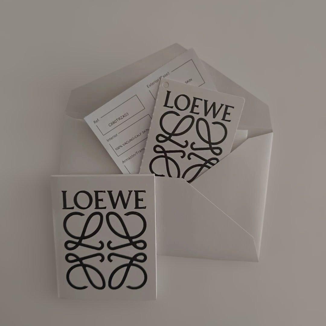 T*n様 LOEWE トライフォールドウォレット ペーパークラフト