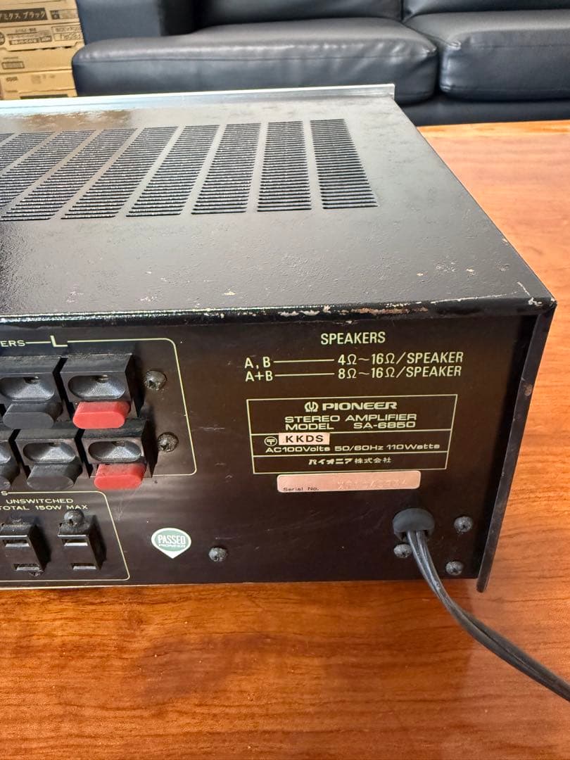 Pioneer SA-680 アンプ 本体