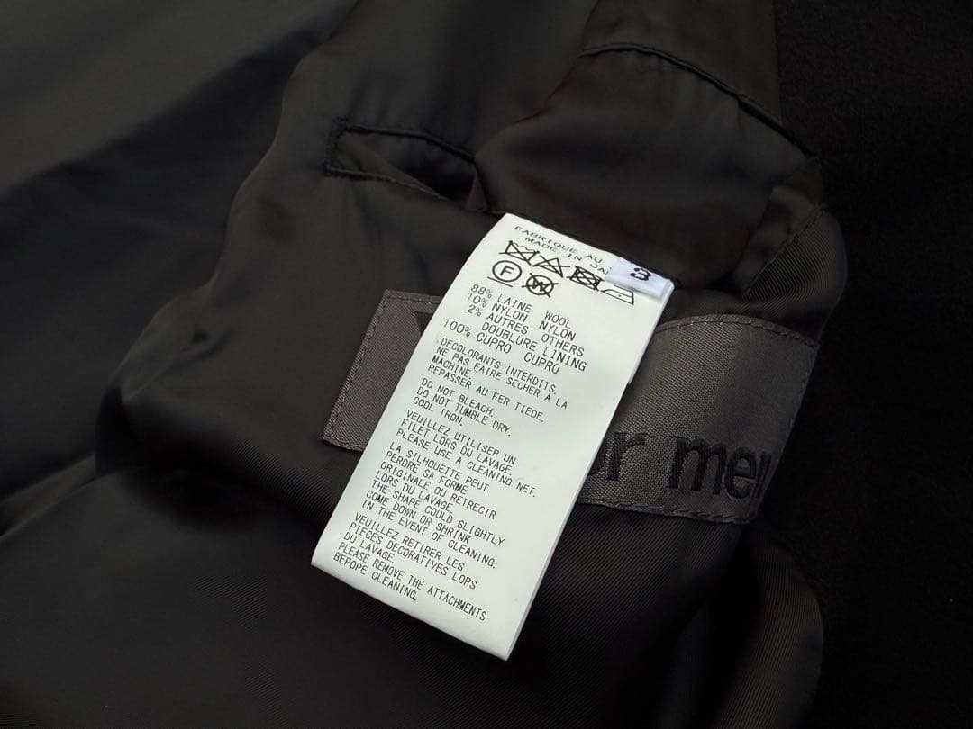 Y’s for men WOOL / NYLON FLANNEL 2023AW
