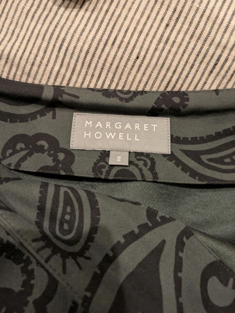 MargaretHowell ロングスカート ペイズリーサイズ2