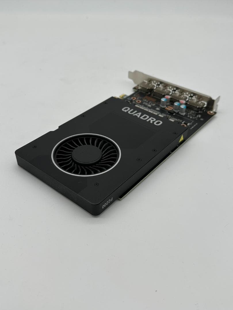 NVIDIA Quadro P2200 5GB 4画面出力 補助電源不要