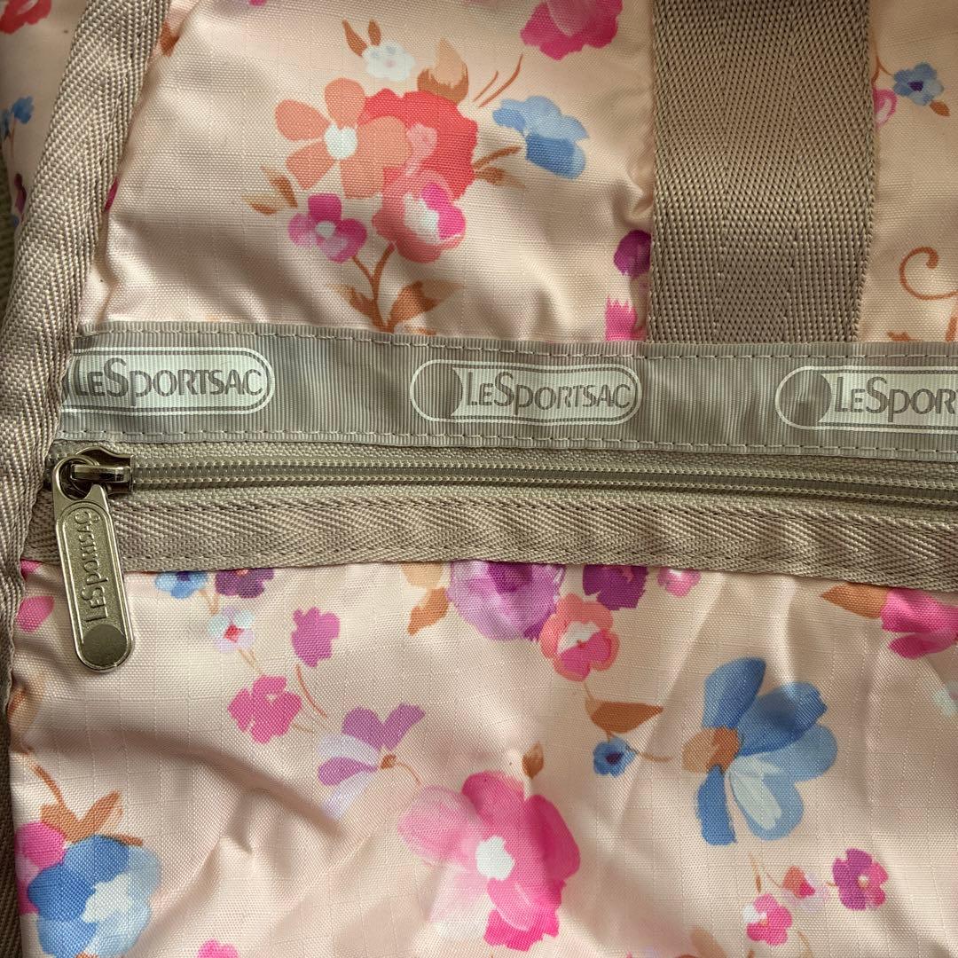 LeSportsac 新品 花柄ナイロンボストンバッグ
