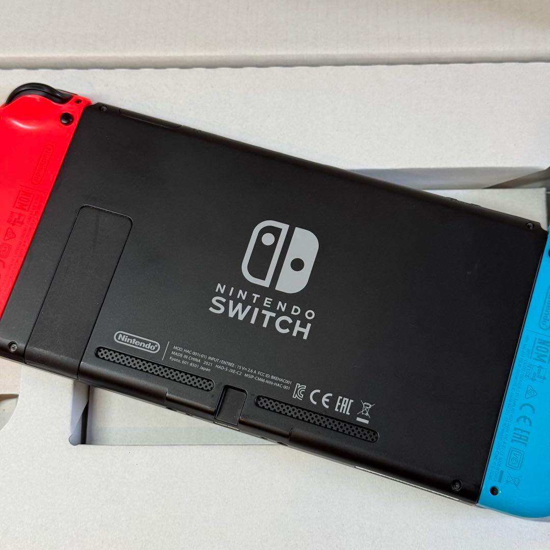 4-331 Nintendo Switch 本体 バッテリー強化版 箱付き