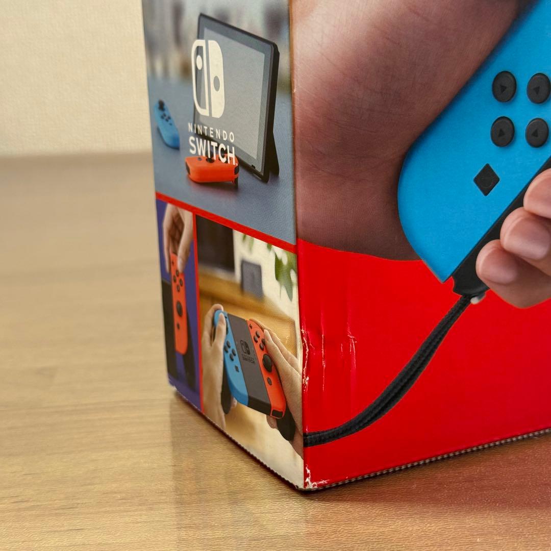 4-331 Nintendo Switch 本体 バッテリー強化版 箱付き