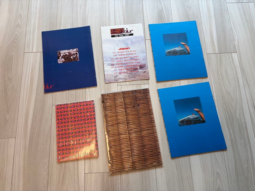 【激レア】Blur ブラー 歴代ツアーパンフレット 6冊セット