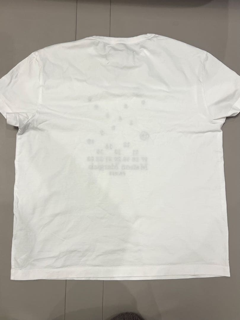Maison Margiela ナンバリング ロゴ 半袖Tシャツ 白 S