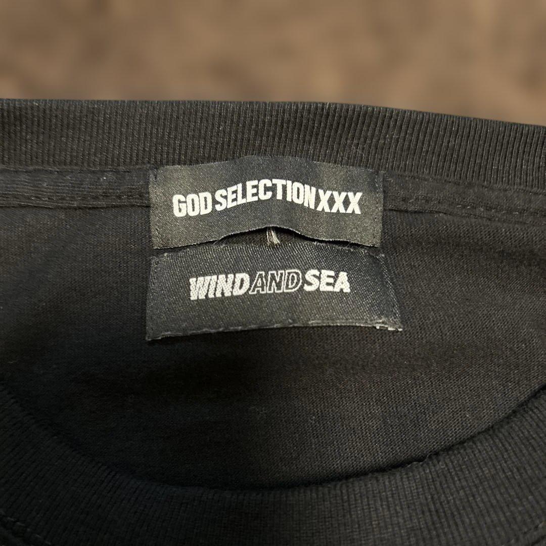 ウィンダンシー　ゴッドセレクション　コラボTシャツ　黒　XL