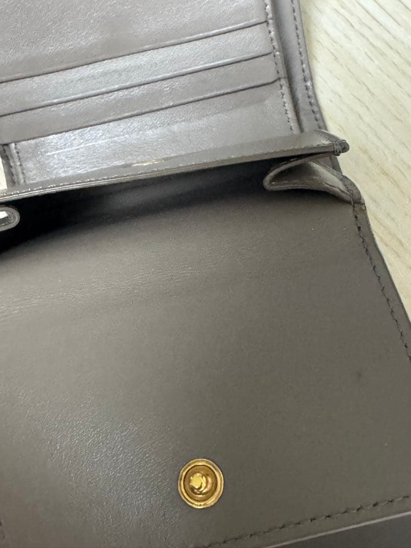セリーヌ　財布　ウォレット　グレー　CELINE